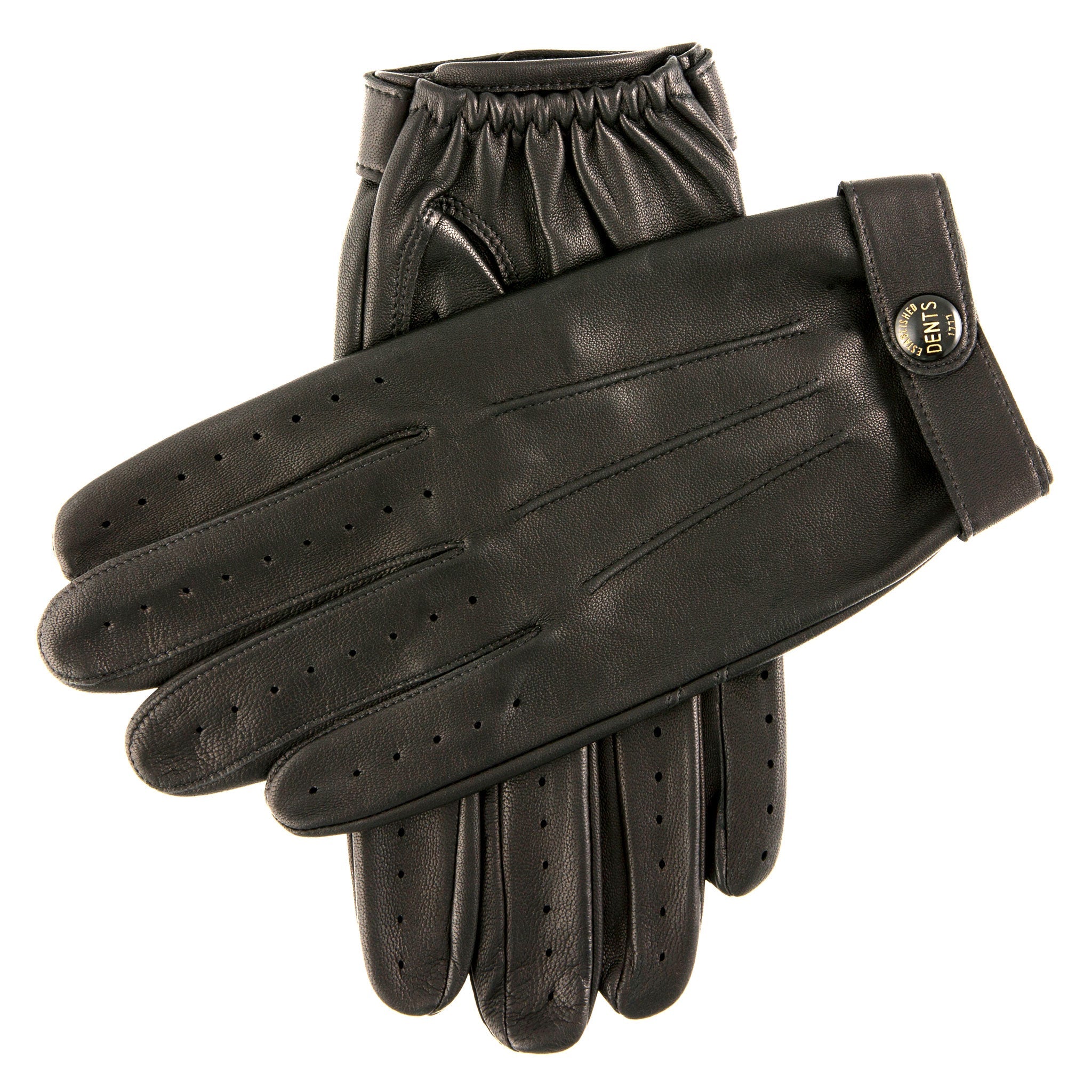 Dents - Fleming Leather Driving Gloves - Mens