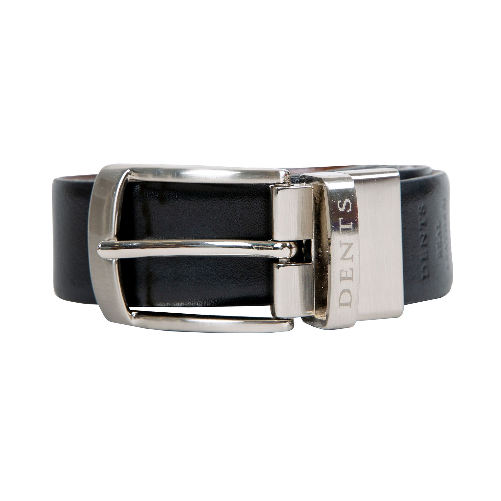 Men’s Heritage Reversible Full-Grain Leather Belt with Satin Nickel Buckle, Black/Tan / XXL Men’s Heritage Reversible Full-Grain Leather Belt with Satin Nickel Buckle, Black/Tan / XXL