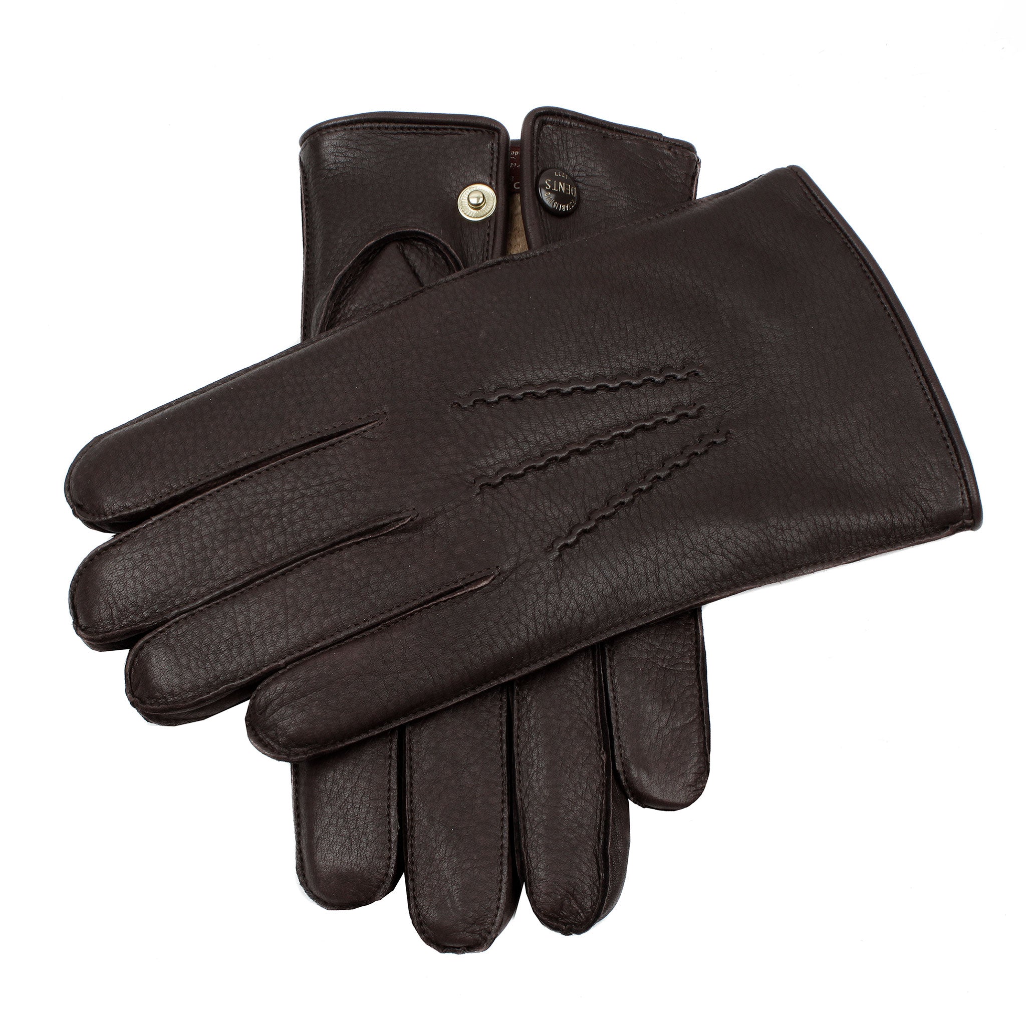 deerskin handschuhe Windsor | Men's Fur Lined Deerskin Leather Gloves