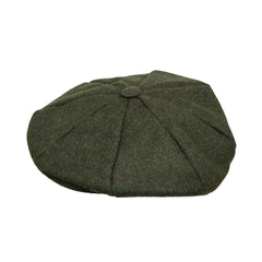 Men's Abraham Moon Plain Tweed Newsboy Cap | Dents