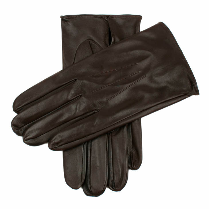 Men's Heritage Three-Point Leather Gloves, BROWN / 7 Men's Heritage Three-Point Leather Gloves, BROWN / 7
