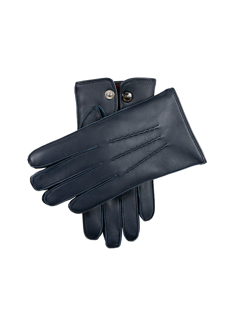 【定価1.6万】DENTS グローブ Henley GLOVES ブラウン Henley | Men's Warm Lined Touchscreen Leather Gloves | Dents