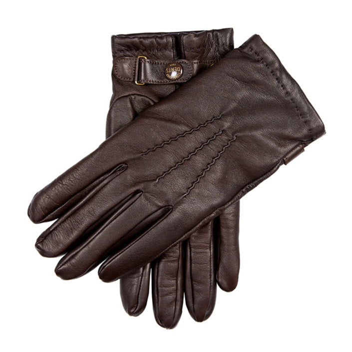 Men's Heritage Three-Point Cashmere-Lined Leather Gloves | Dents