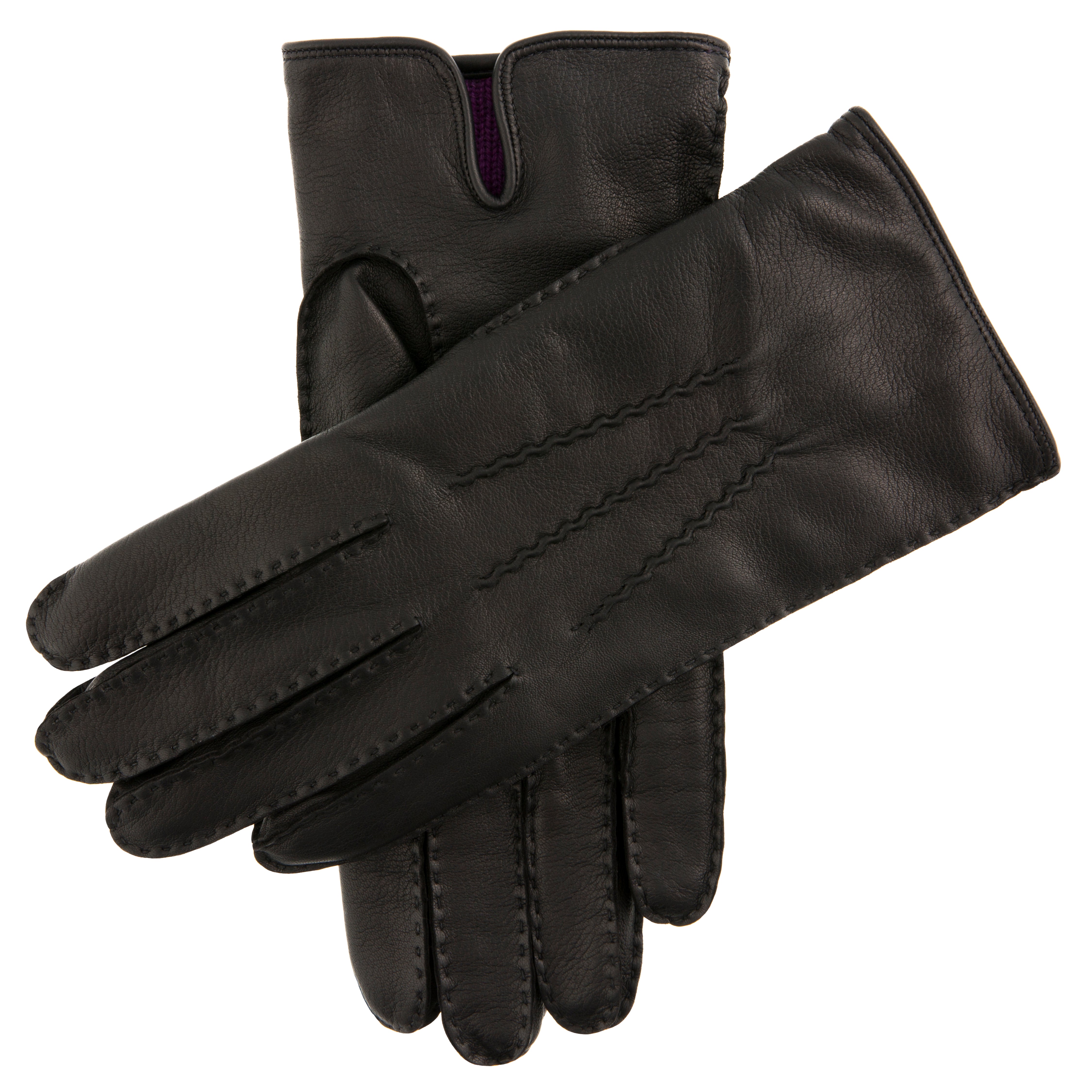 Levens | Men's Handsewn Cashmere Lined Leather Gloves | Dents