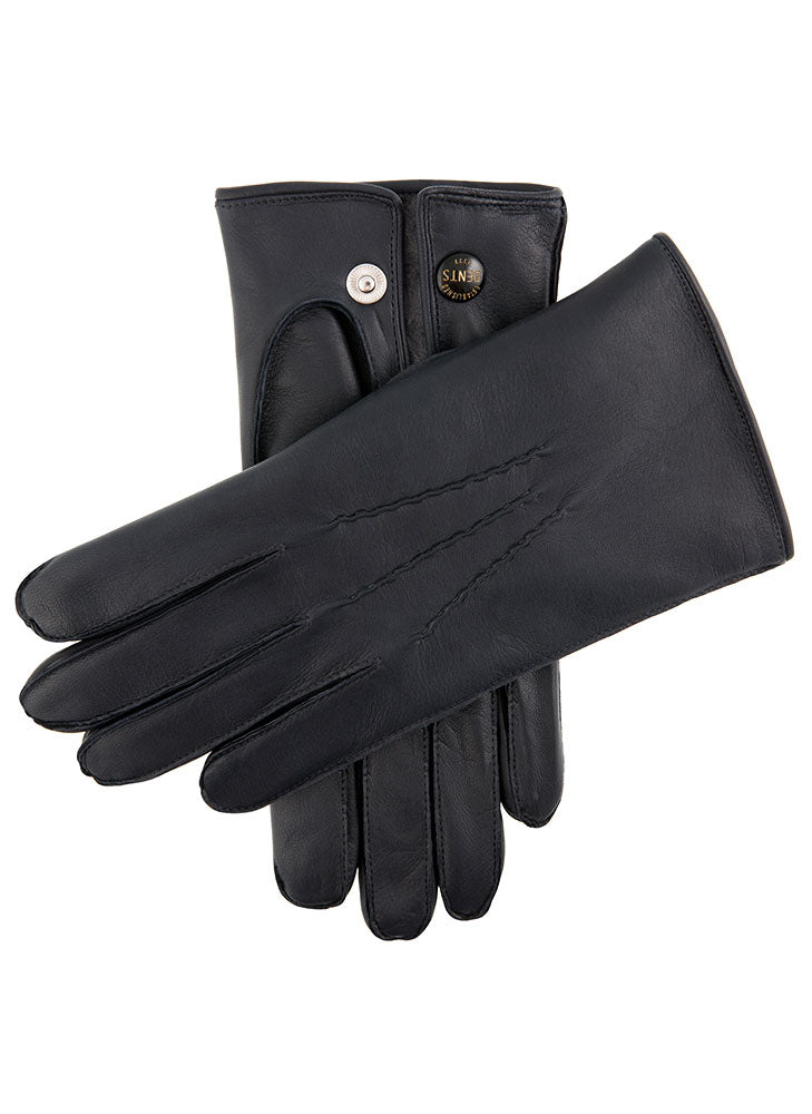 Lumley | Men's Fur Lined Leather Gloves | Dents
