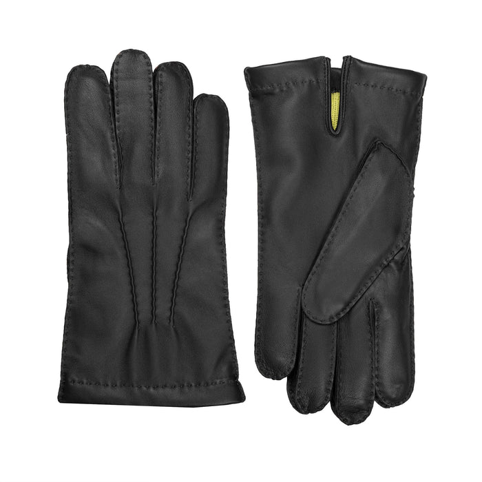 Men's Heritage Touchscreen Handsewn Three-Point Cashmere-Lined Leather
