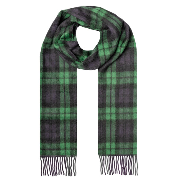小物 Brushed Scarf / CHECKED BLACK Samsoe Alex Scarf - Ladybird