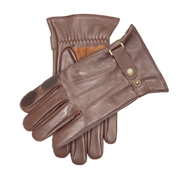 Men's Water-Resistant Nomex-Lined Leather Shooting Gloves with