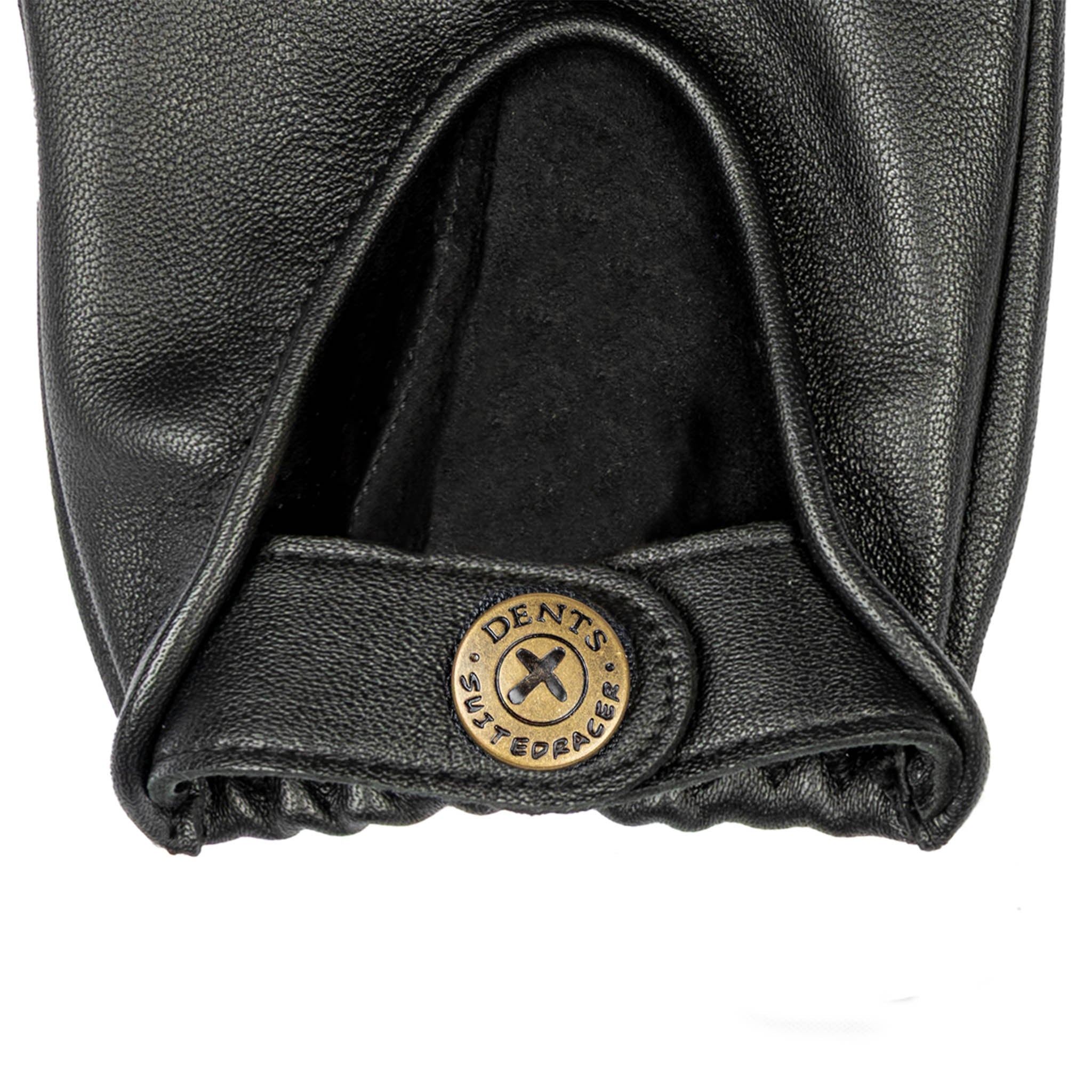 Men's The Suited Racer Fingerless Water-Resistant Leather Driving