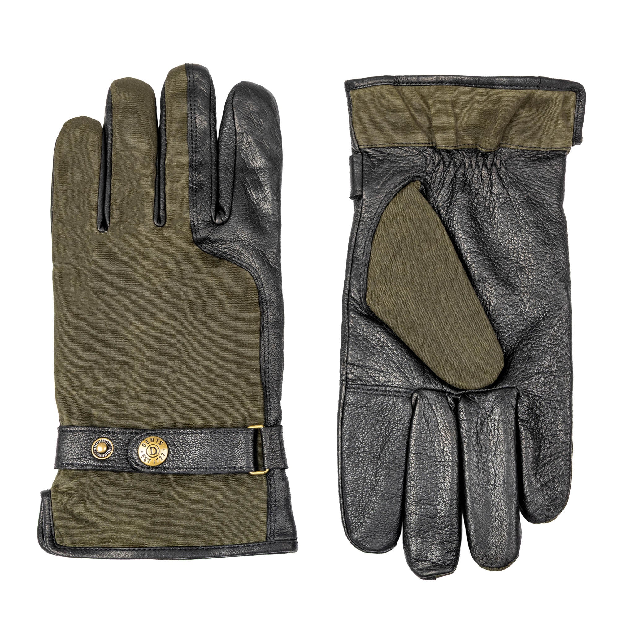 Men's Water-Resistant Thinsulate-Lined Imitation Deerskin Leather