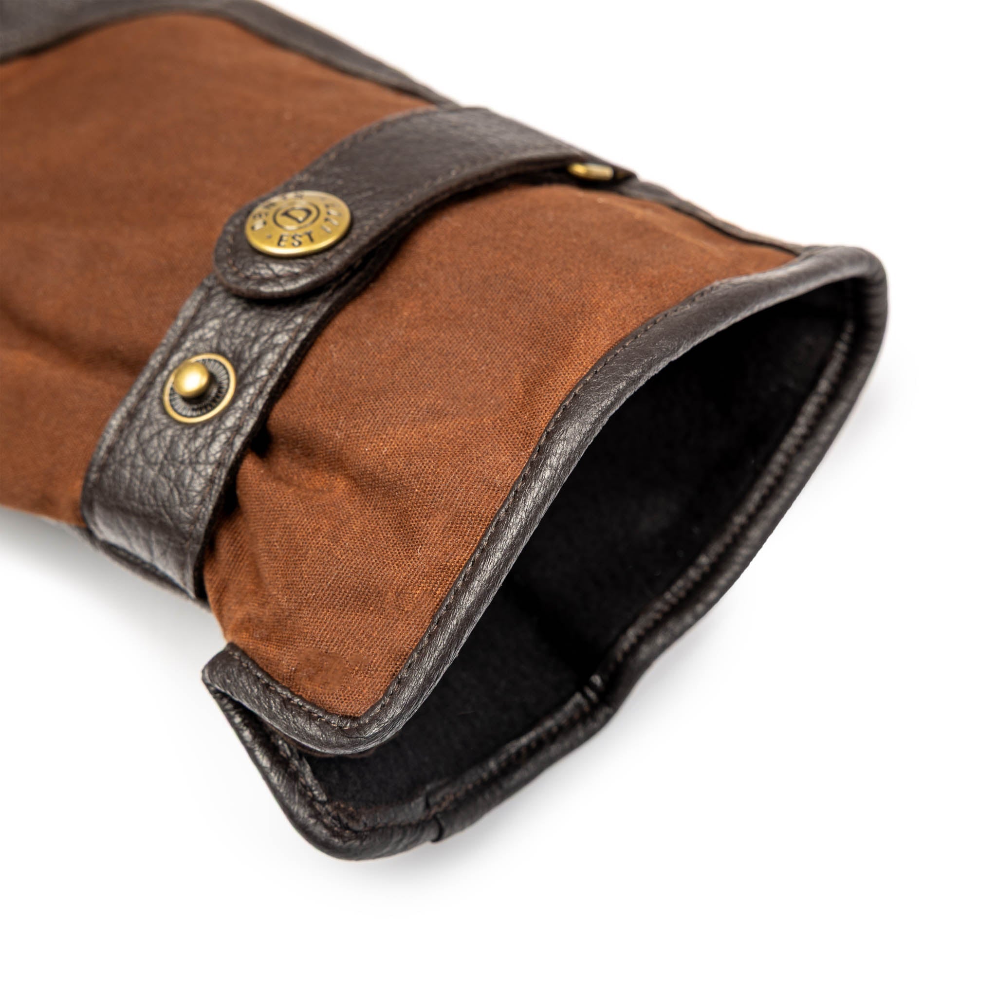 Men's Water-Resistant Thinsulate-Lined Imitation Deerskin Leather
