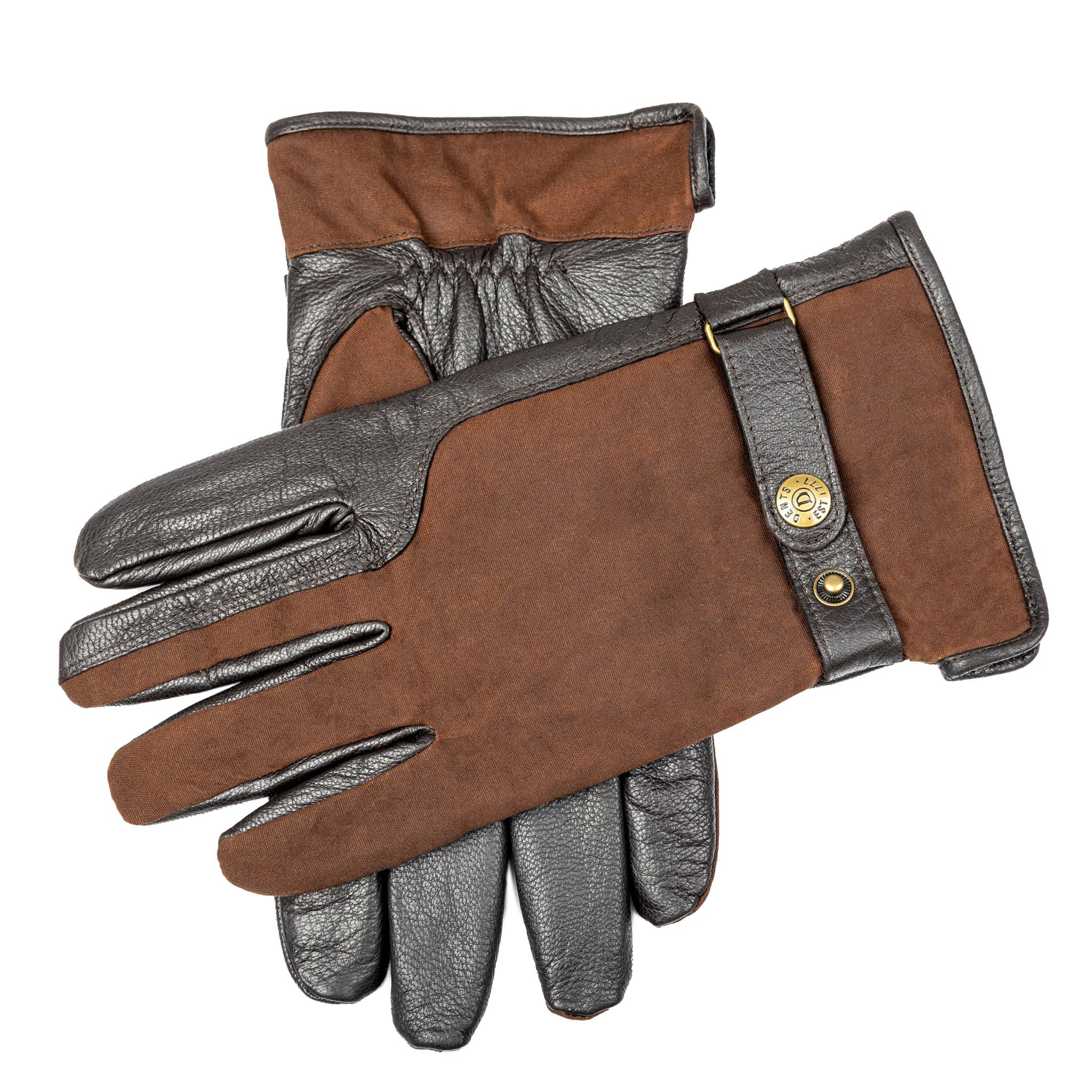 Men's Water-Resistant Thinsulate-Lined Imitation Deerskin Leather