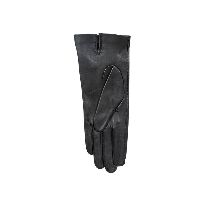 Dents Womens Three Point Leather Gloves in Black
