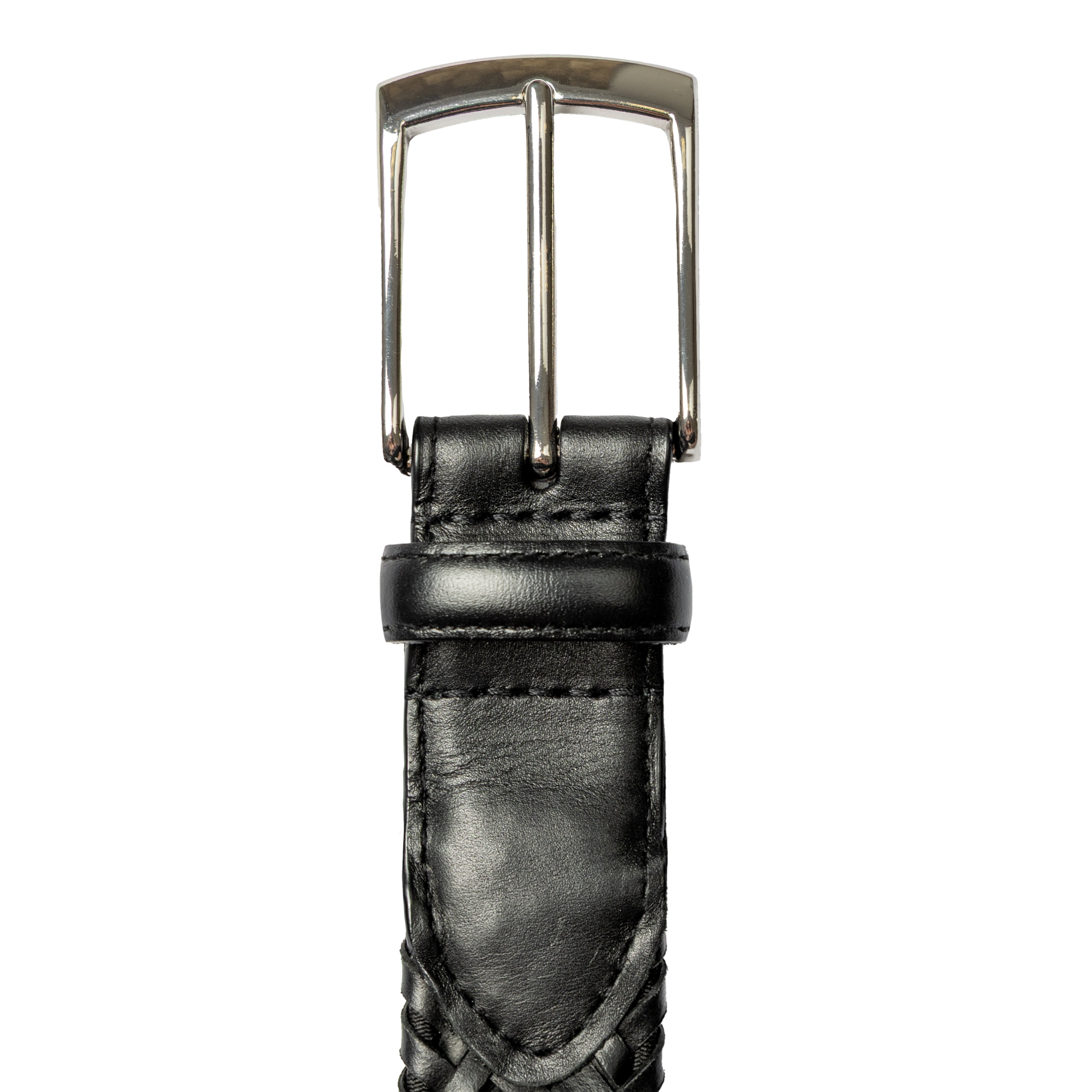 Plaited Leather Belt | Dents