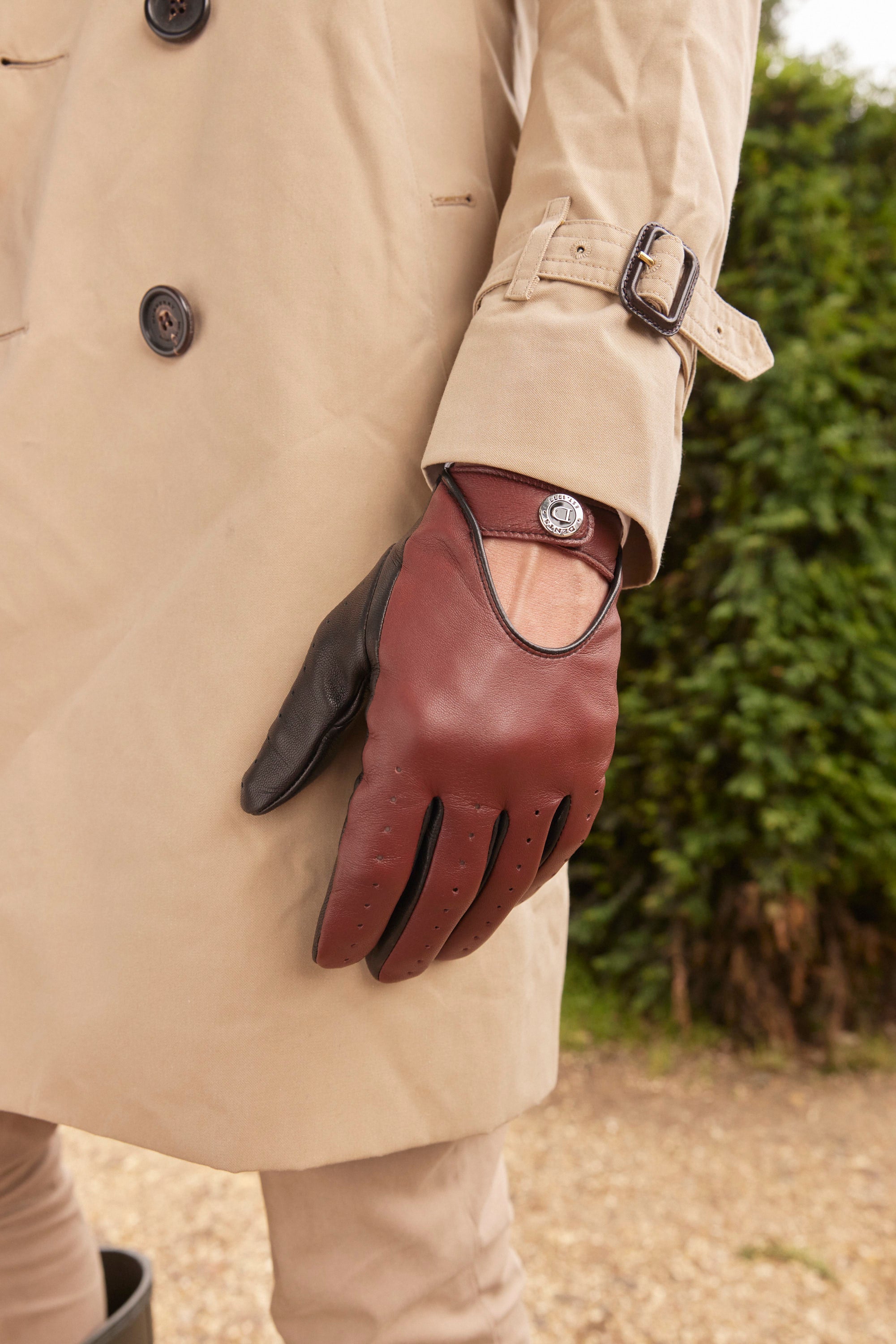 Windsor | Men's Fur Lined Deerskin Leather Gloves | Dents