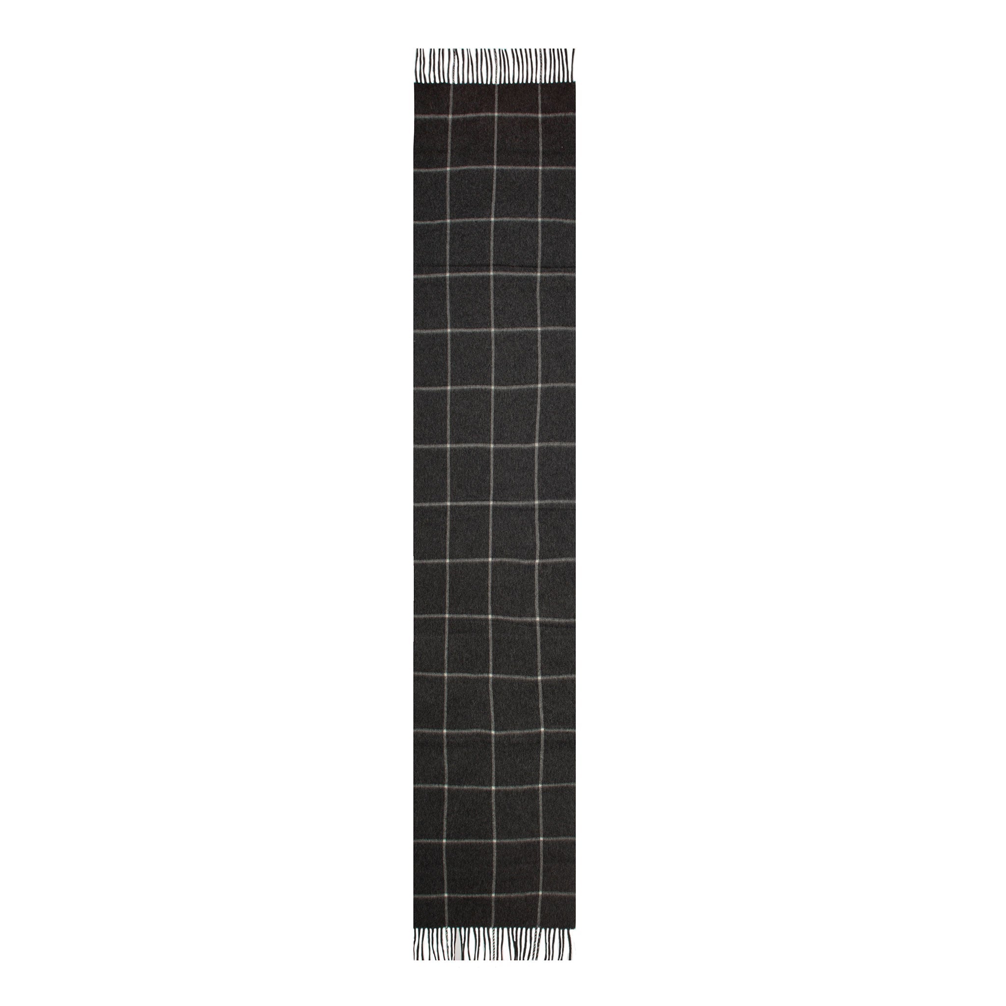 Heritage Extra-Large Check Cashmere Scarf with Tassels and Gift
