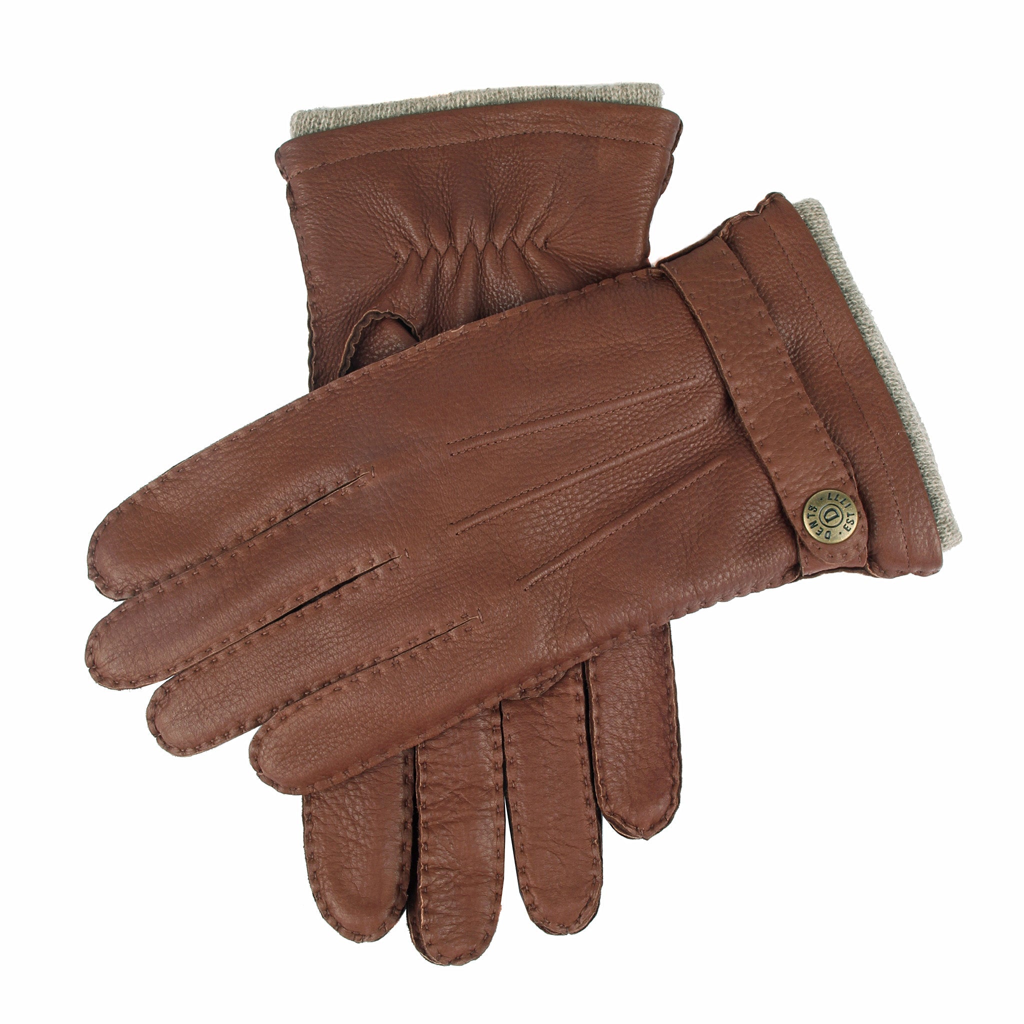 Gloucester | Men's Cashmere Lined Deerskin Leather Gloves | Dents Gloucester | Men's Cashmere Lined Deerskin Leather Gloves | Dents