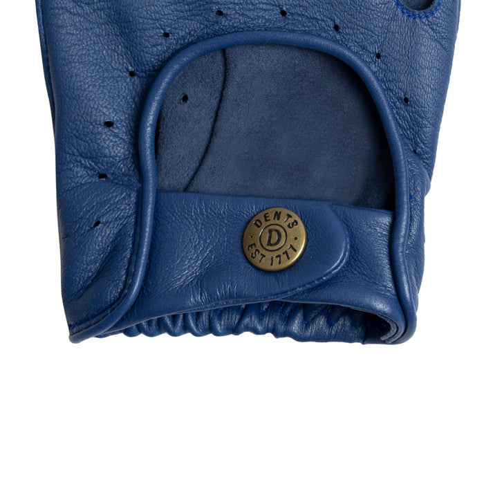 mens blue leather dress gloves Azzurro blue driving gloves