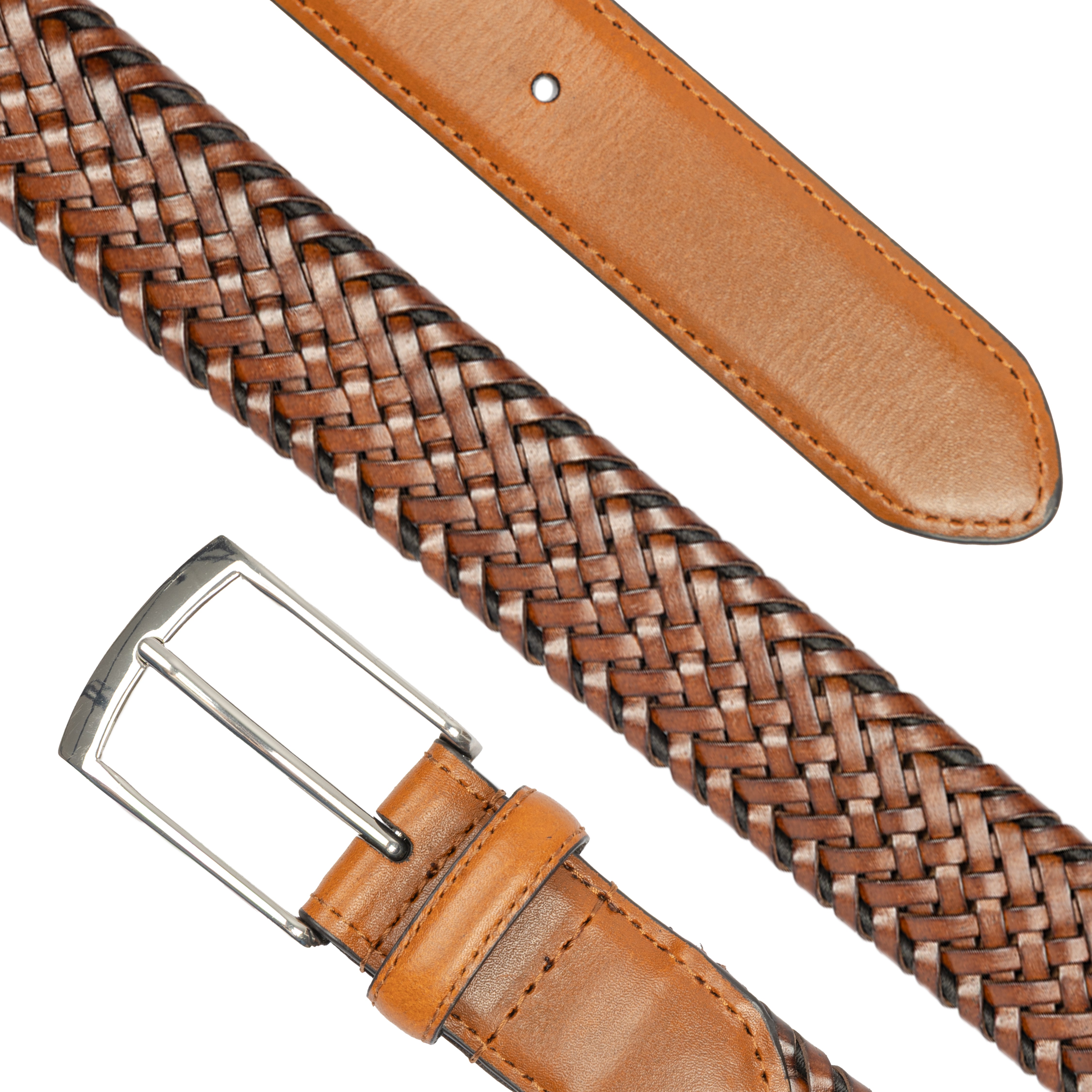 Plaited Leather Belt