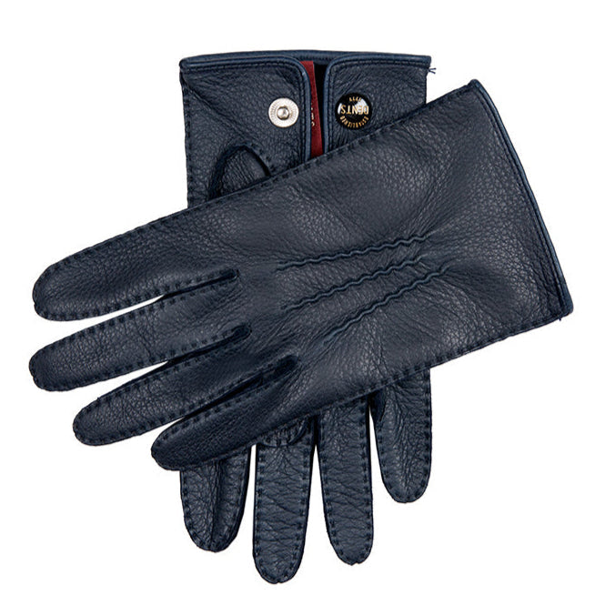 Windsor | Men's Fur Lined Deerskin Leather Gloves | Dents