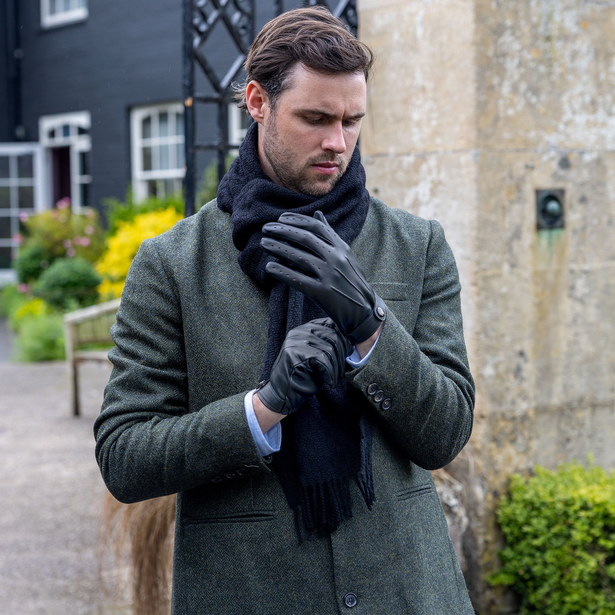 Fleming | James Bond Spectre Leather Driving Gloves | Dents