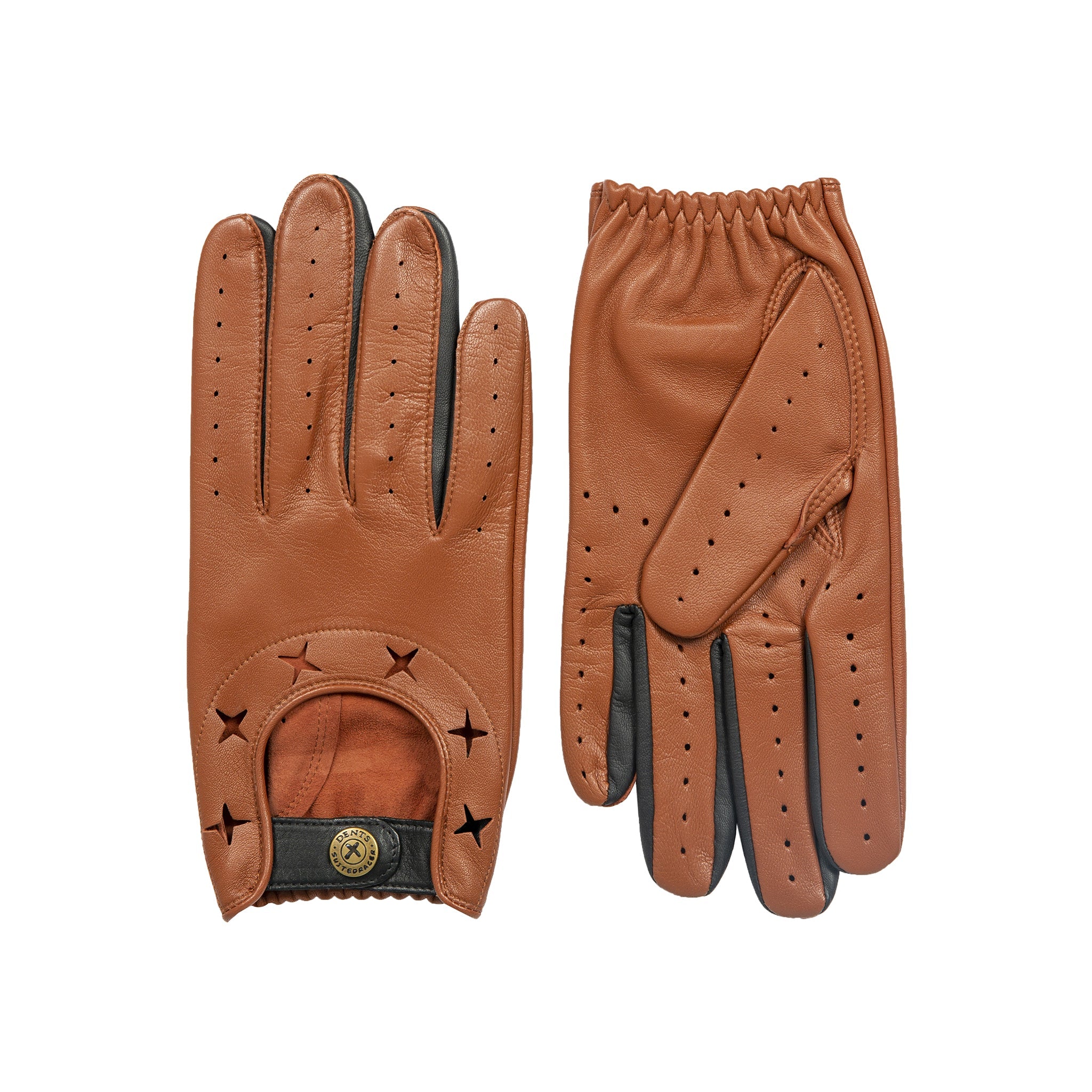 DENTS デンツ ドライビンググローブ SUITED RACER Black Racer | The Suited Racer x Dents Touchscreen Leather Driving