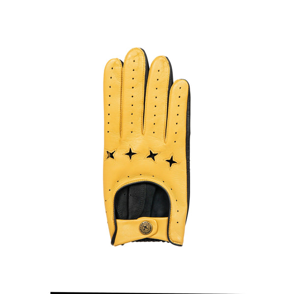 The Suited Racer Men's Fingerless Driving Gloves