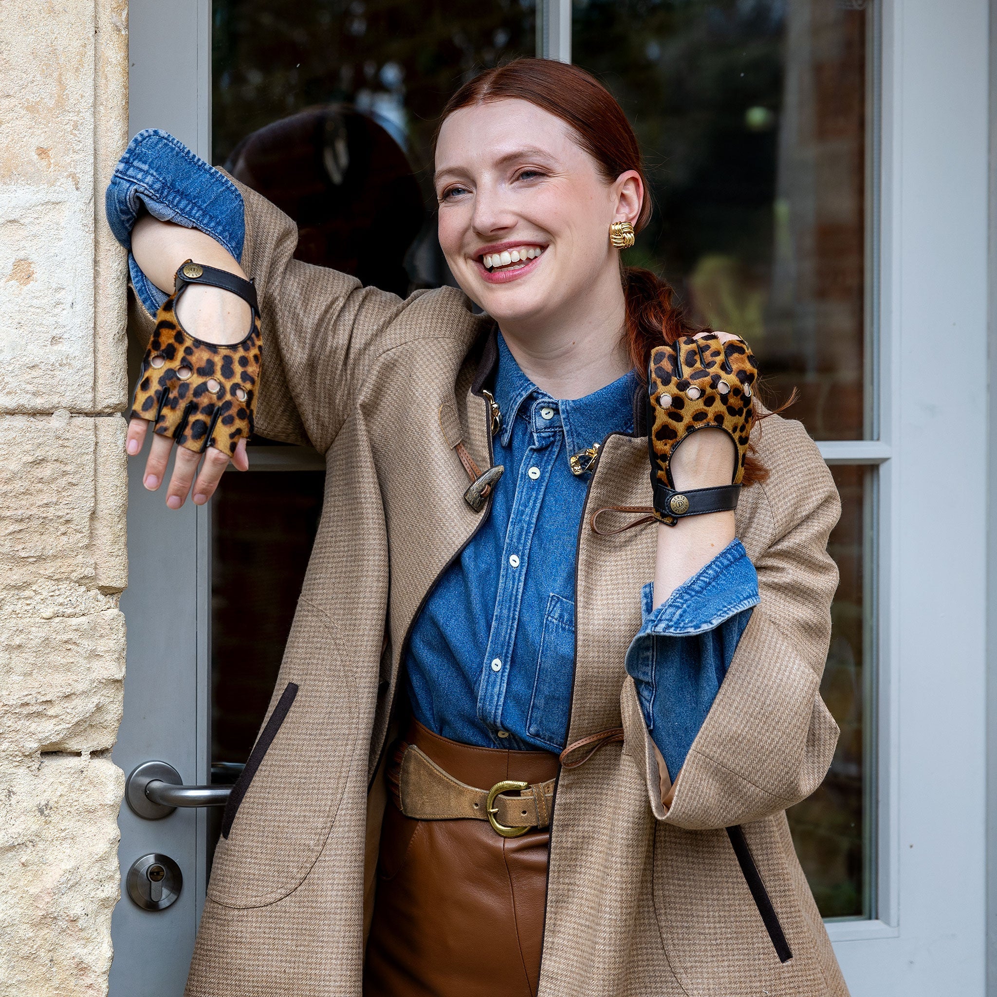 YSXY Unisex Fingerless Gloves, Sports Half Finger Gloves, Mittens, Cycling Gloves, Breathable, Non-Slip For Fishing, Cycling, Hunting, Riding