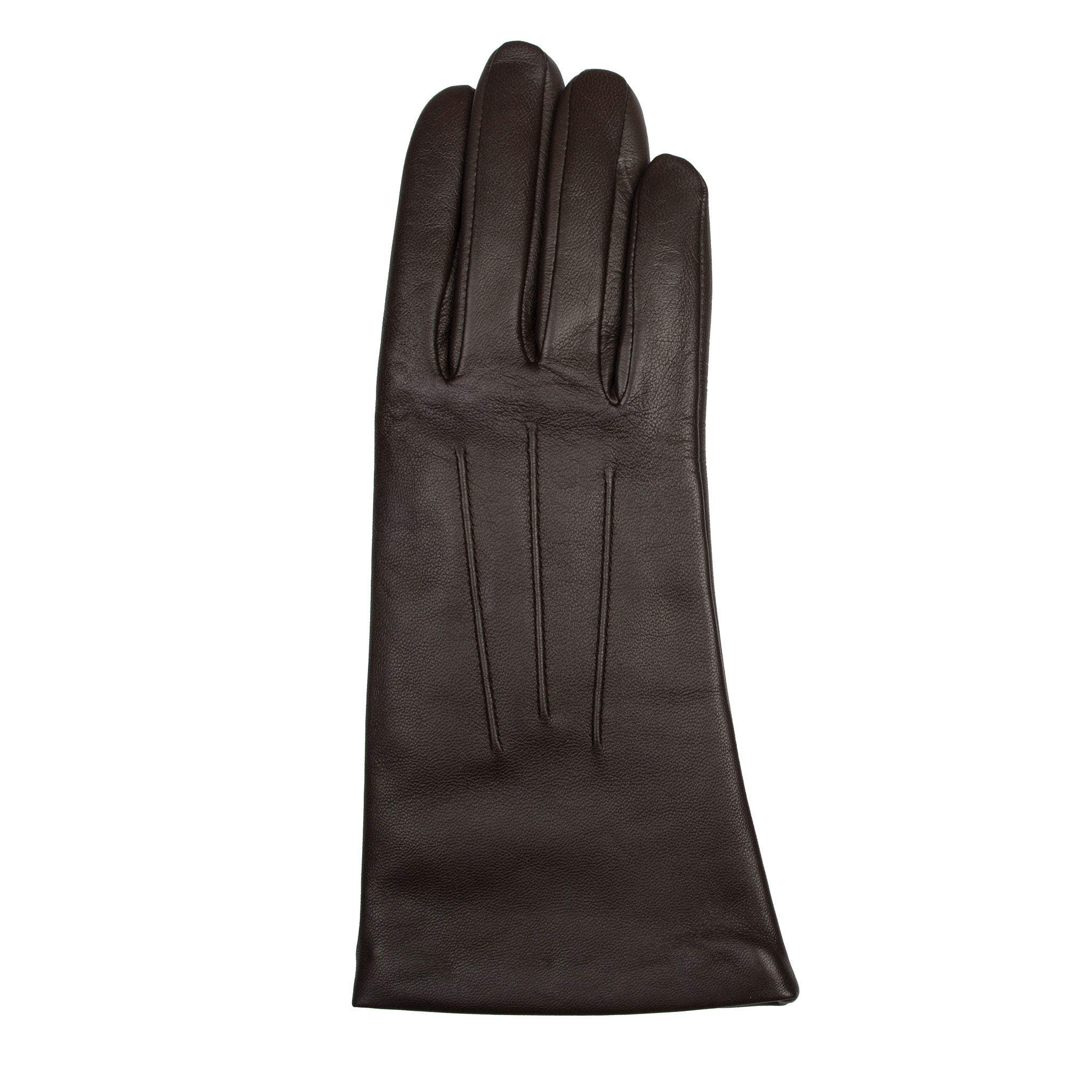Women's Touchscreen Three-Point Cashmere-Lined Leather Gloves | Dents