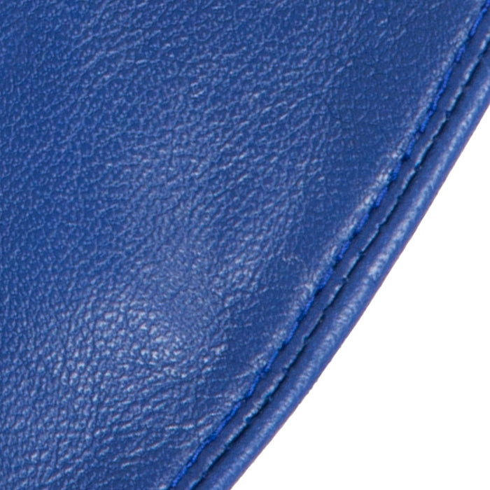 Women's Lined Leather Driving Gloves Marine cuff