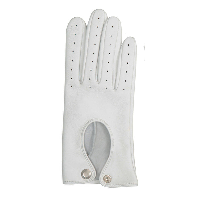 Women's pearl leather driving gloves  right