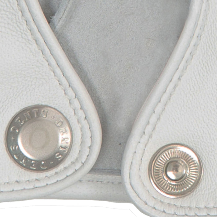 Women's pearl leather driving gloves  stud