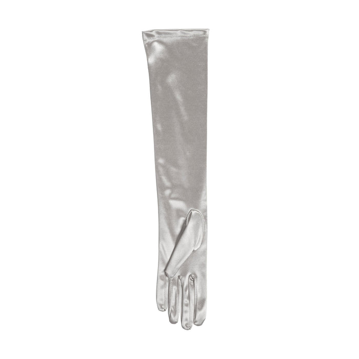 Dents Womens Long Above Elbow Satin Gloves
