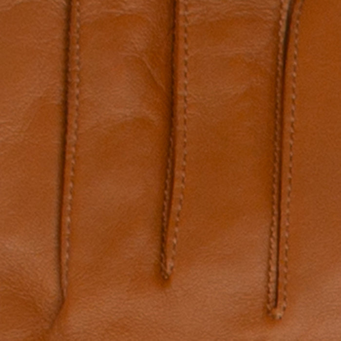 Women's Single Long Above-Elbow Lined Leather Gloves Saddle fingers