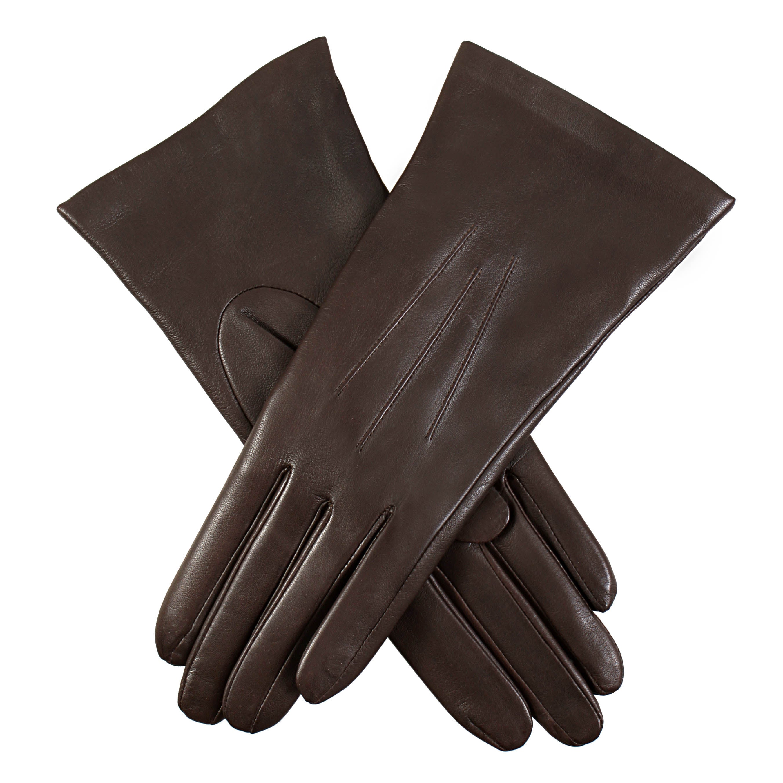 Women's Three-Point Cashmere-Lined Leather Gloves | Dents