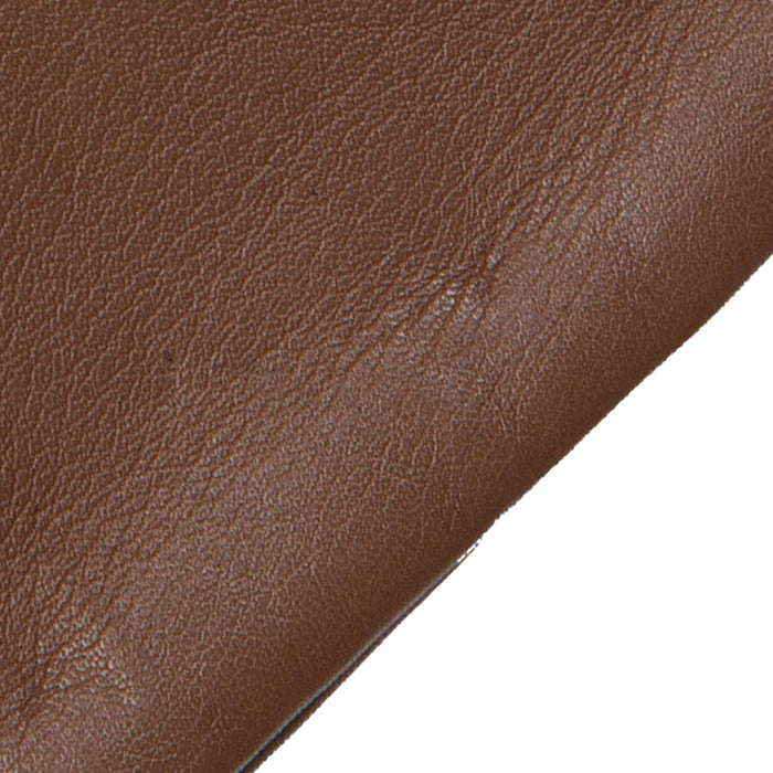 Women's Chestnut Three Point Lined Leather Gloves Closeup