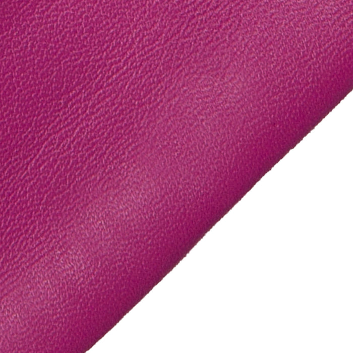 Women's Hot Pink Three Point Lined Leather Gloves Closeup