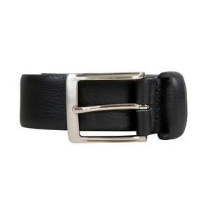 Men’s Heritage Pebble-Grain Leather Belt and Gift Box