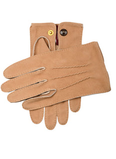 Men’s Heritage Handsewn Three-Point Unlined Buckskin Leather Gloves