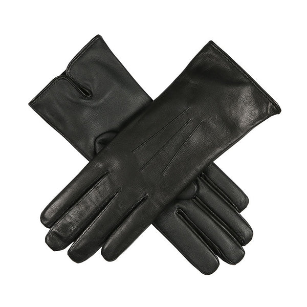Women's Heritage Touchscreen Three-Point Cashmere-Lined Leather
