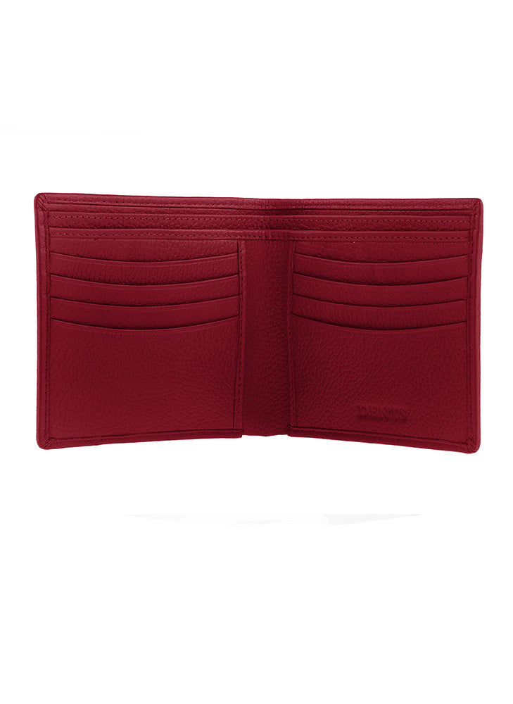 Beauley | Pebble Grain Leather Slim Billfold Wallet with RFID