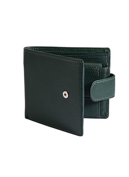 Wallet for Men, RFID Blocking Full Grain Leather Bifold Wallet
