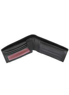 Men's Smooth Leather Trifold Wallet