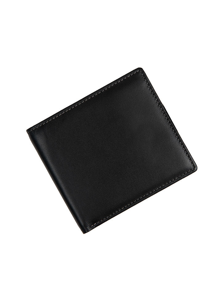 Men's Smooth Nappa Leather Bifold Wallet with RFID Blocking | Dents Men's Smooth Nappa Leather Bifold Wallet with RFID Blocking | Dents