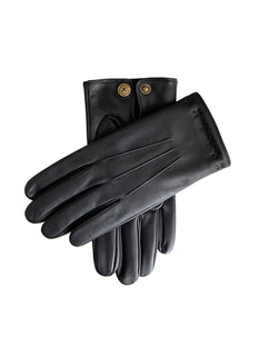 Men's The Suited Racer Touchscreen Three-Point Leather Gloves