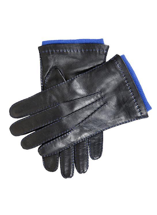 J Lindeberg black leather 2024 cashmere lined men’s gloves NWT size L