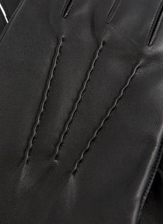 Men's Three-Point Leather Driving Gloves