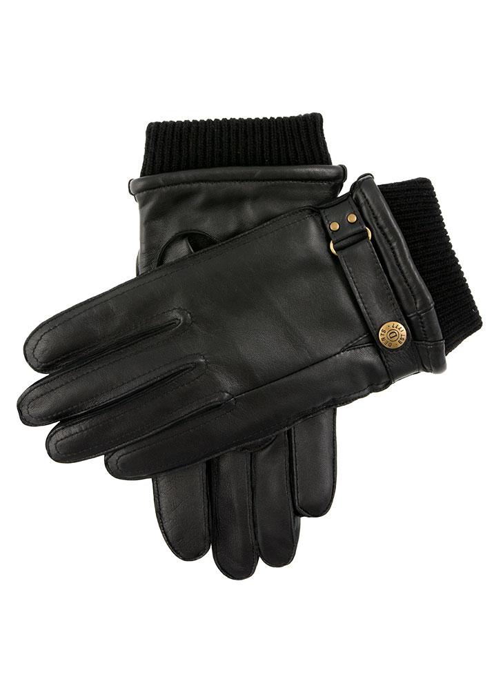 Dents Men s Penrith Warm Lined Leather Gloves Black