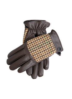Daze Gloves - Brown / Dark grey - Leather - Octobre Éditions